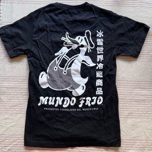 SOLD Cold World Frozen Goods penguin tee